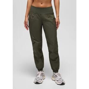 Prana Kanab Pant Women's XL Spruce Standard Fit Jogger Mid Rise Comfy Waistband